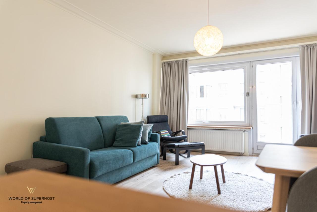 Helene, Appartement Vlakbij Het Strand Oostende Dış mekan fotoğraf